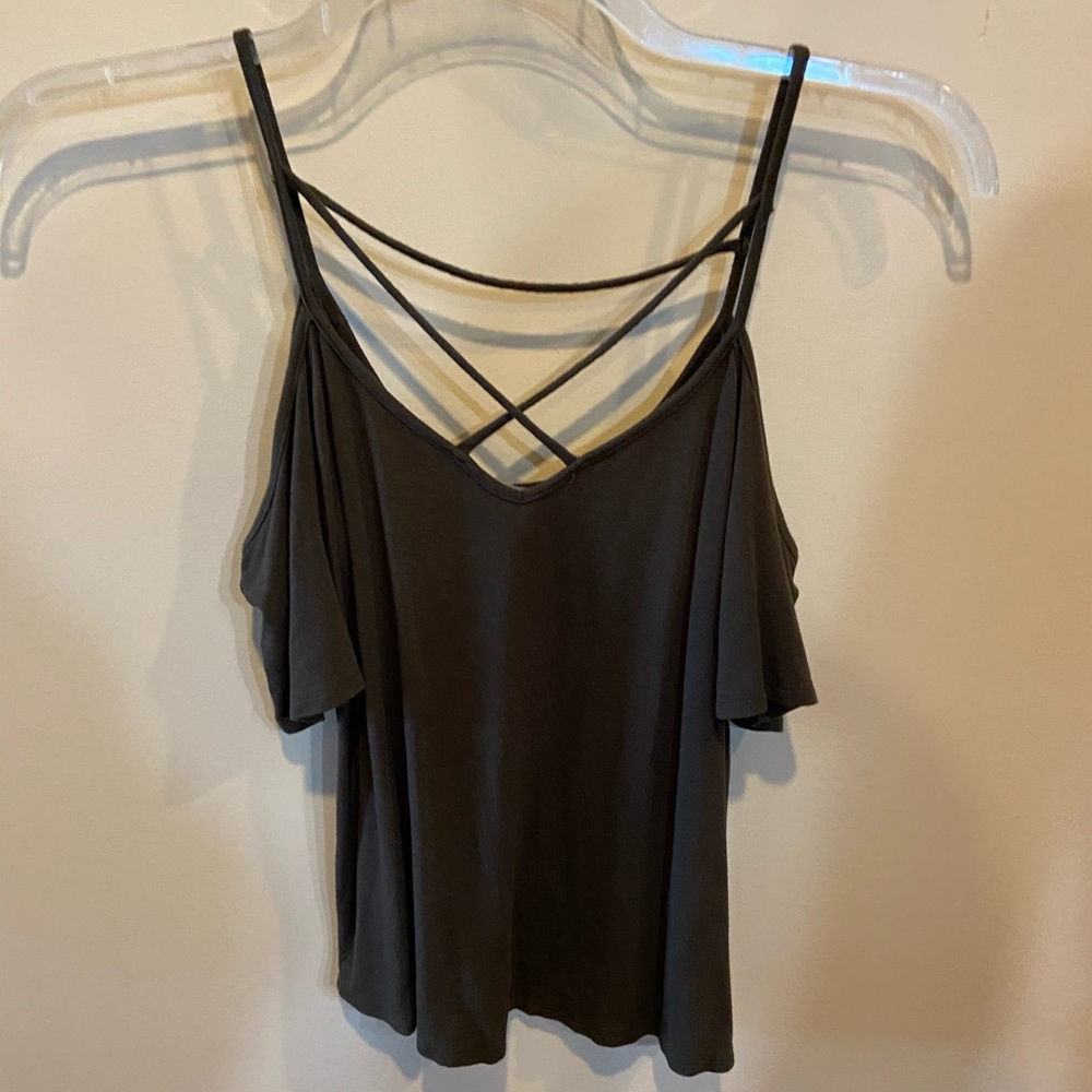 Green Strap Top